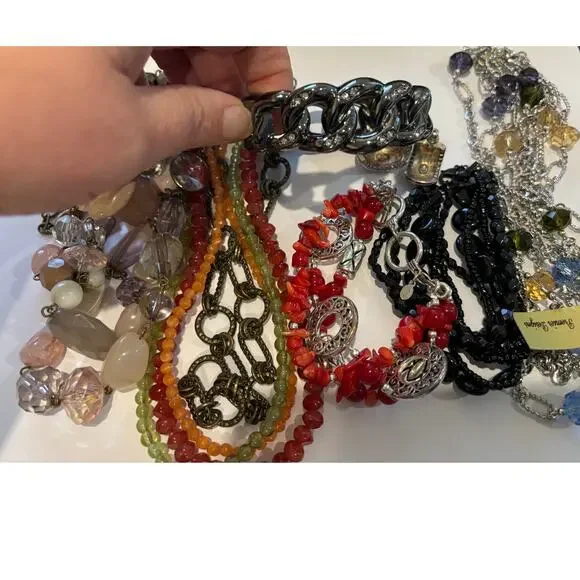 Premiere Designs PD Jewelry Lot 3 Necklaces + 3 Bracelets - Picture 2 of 7